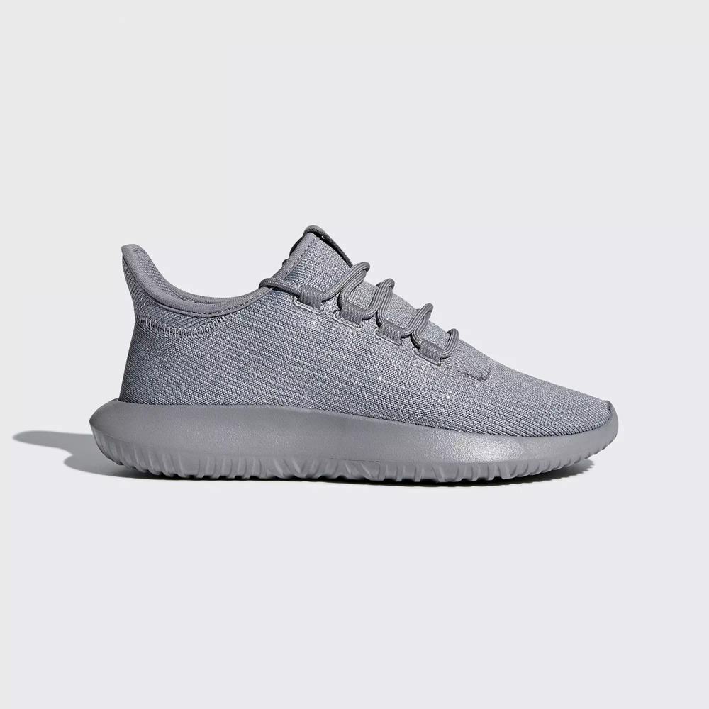 Adidas Tubular Shadow Tenis Grises Para Niña (MX-36784)